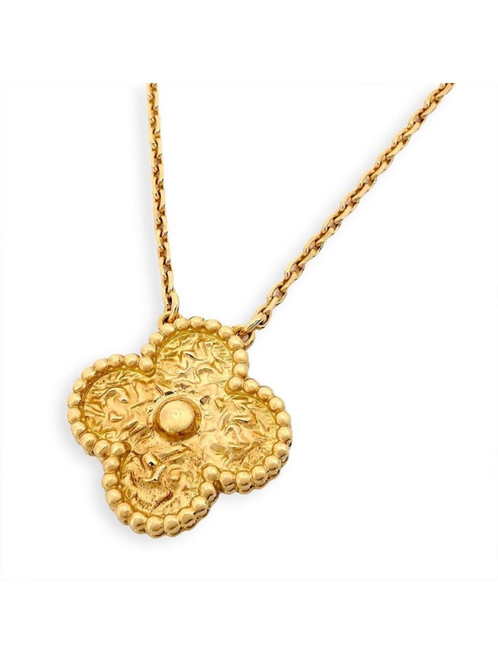 Van Cleef & Arpels Cleef&apels Vintage Alhambra Necklace